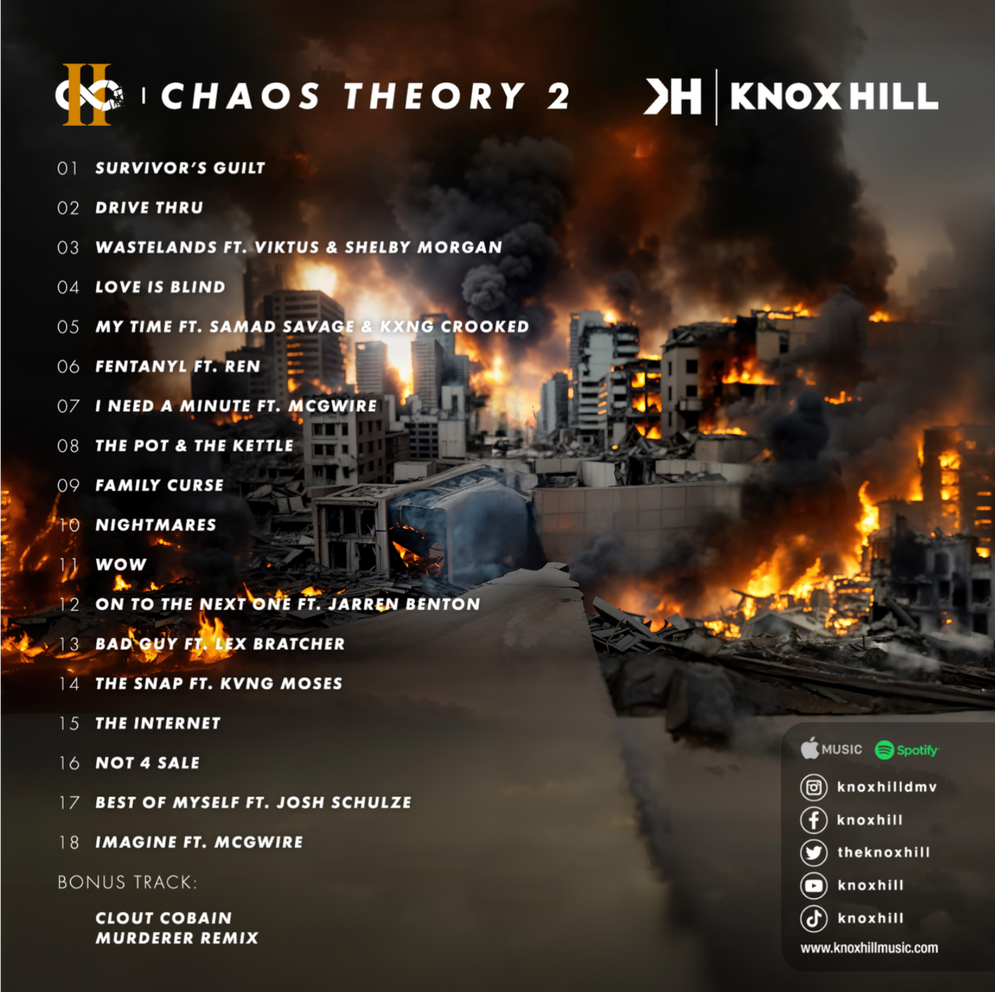 Chaos Theory 2 Physical Album (Signed Collector's Edition)