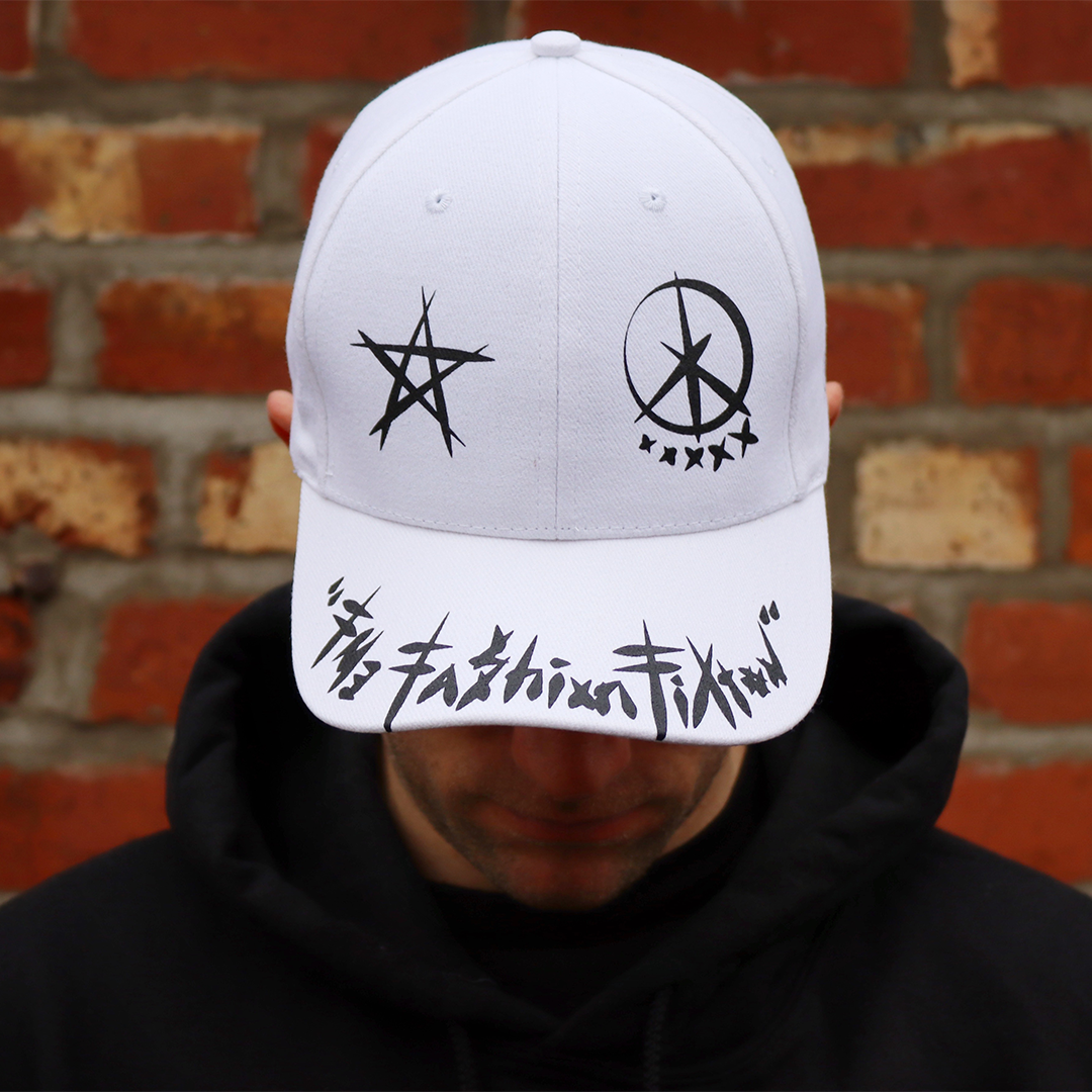 White Chaos KH Flex-Fit Hat