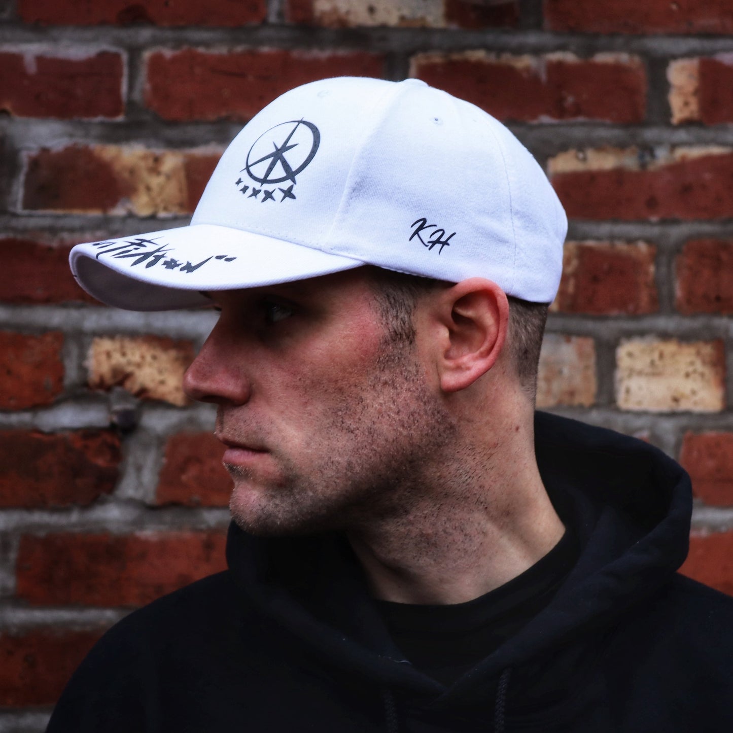 White Chaos KH Flex-Fit Hat