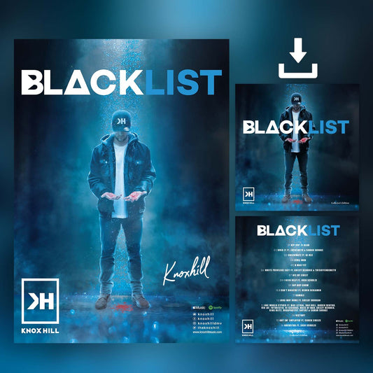 BUNDLE - Signed Blacklist Poster + Blacklist Digital Album COLLECTOR'S EDITION